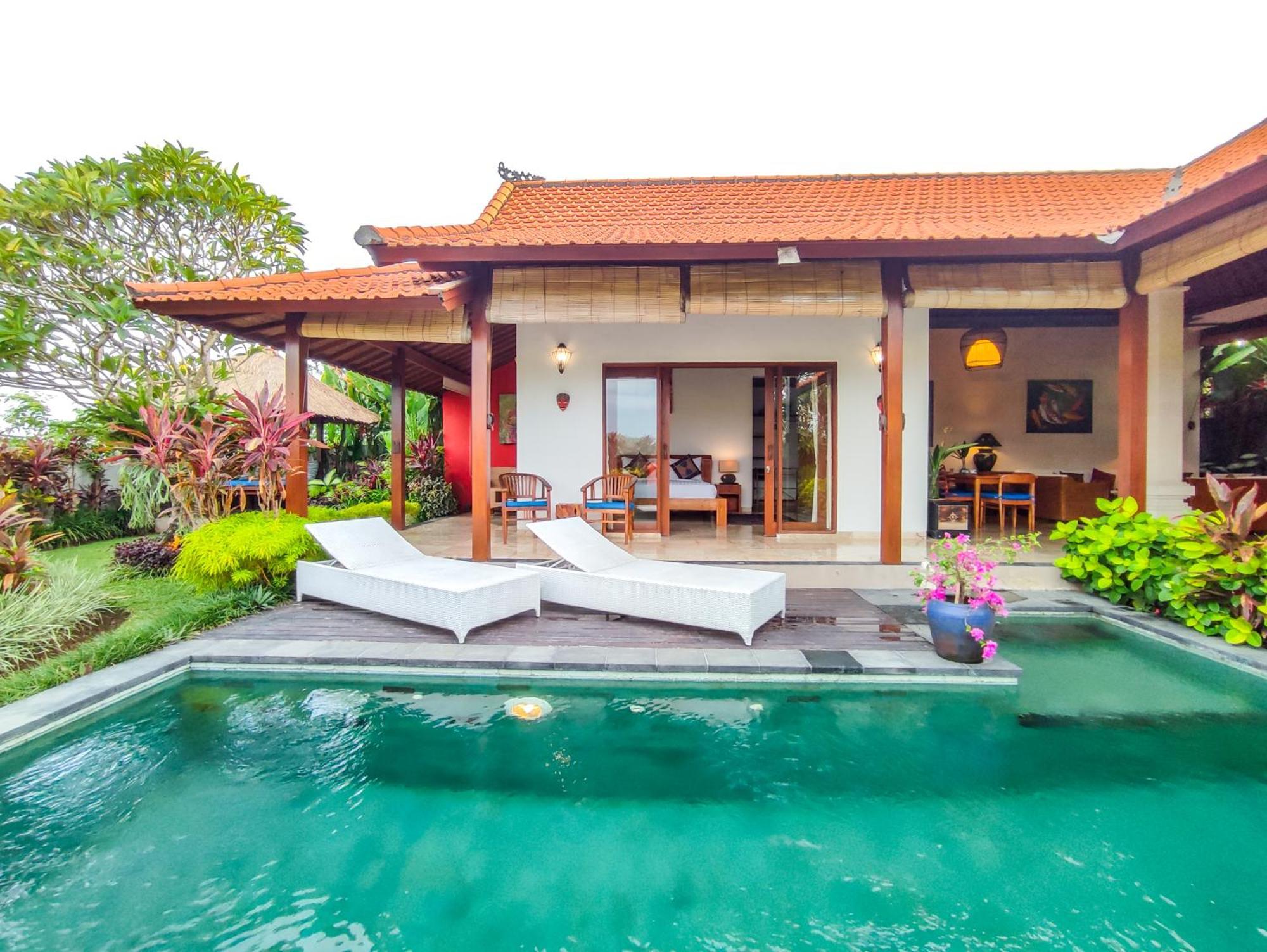 Villa Maya Ubud, Peaceful Rice Field View Exterior foto